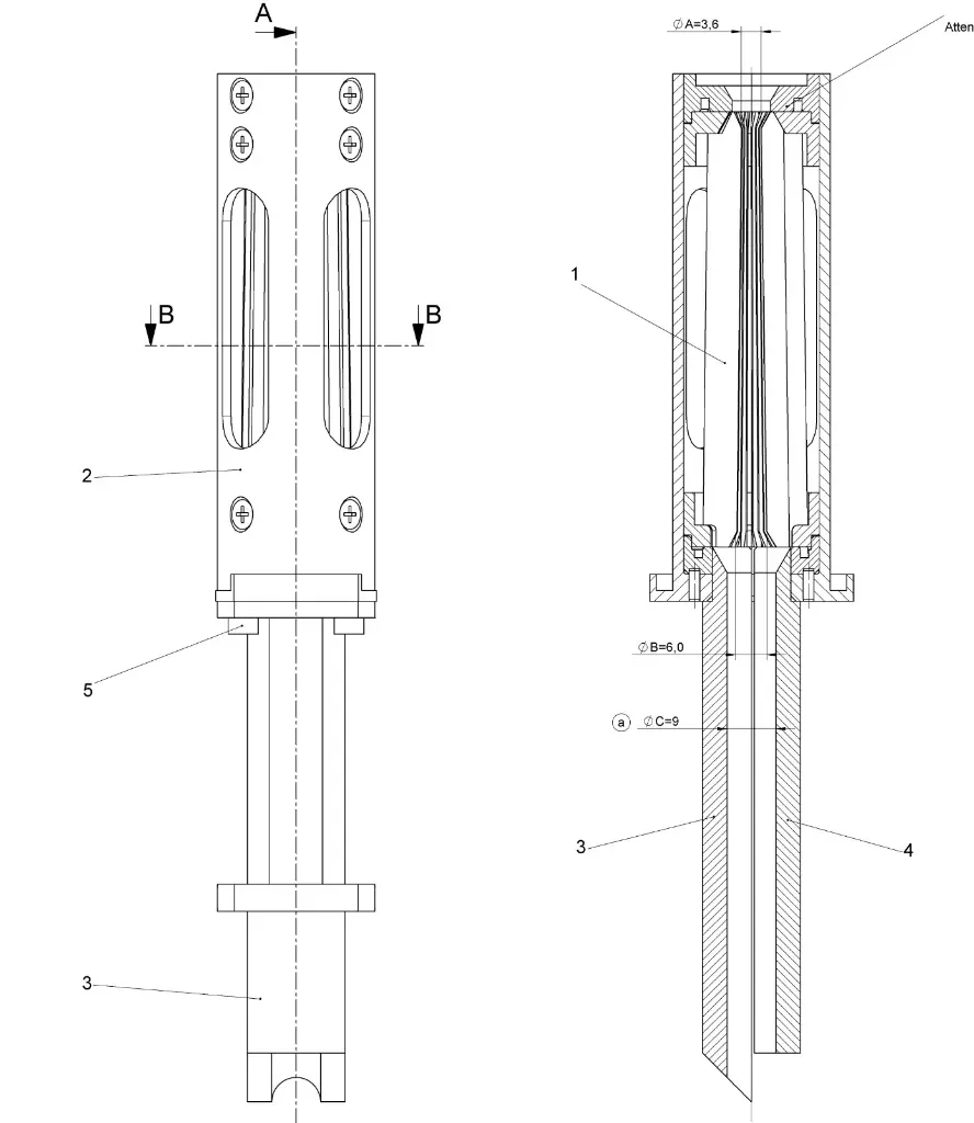 A 4.0 mm & B 7.5 mm and bottom tube 10 mm.webp