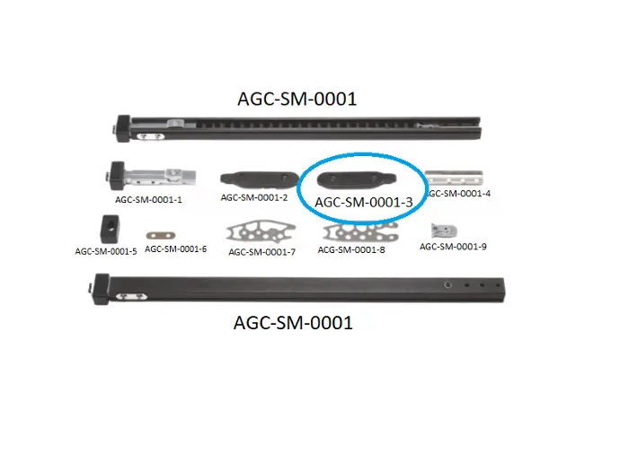 SCH 360-400 RAPIER ROD PARTS 3 / SCH 360-400 RAPİER ÇUBUĞU PARÇALARI 3