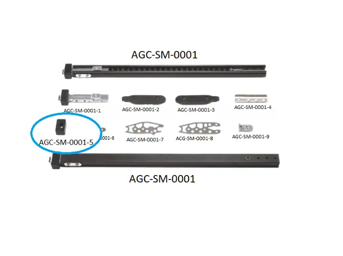 SCH 360-400 RAPIER ROD PARTS 5 / SCH 360-400 RAPİER ÇUBUĞU PARÇALARI 5