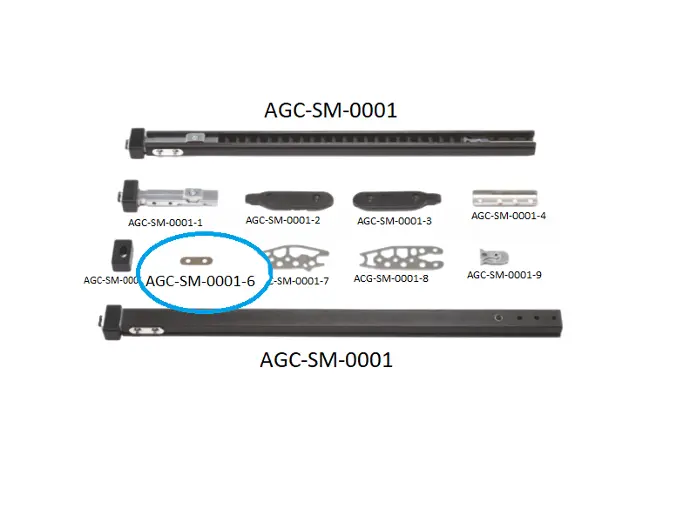 SCH 360-400 RAPIER ROD PARTS 6 / SCH 360-400 RAPİER ÇUBUĞU PARÇALARI 6