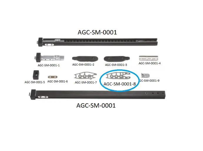 SCH 360-400 RAPIER ROD PARTS 8 / SCH 360-400 RAPİER ÇUBUĞU PARÇALARI 8
