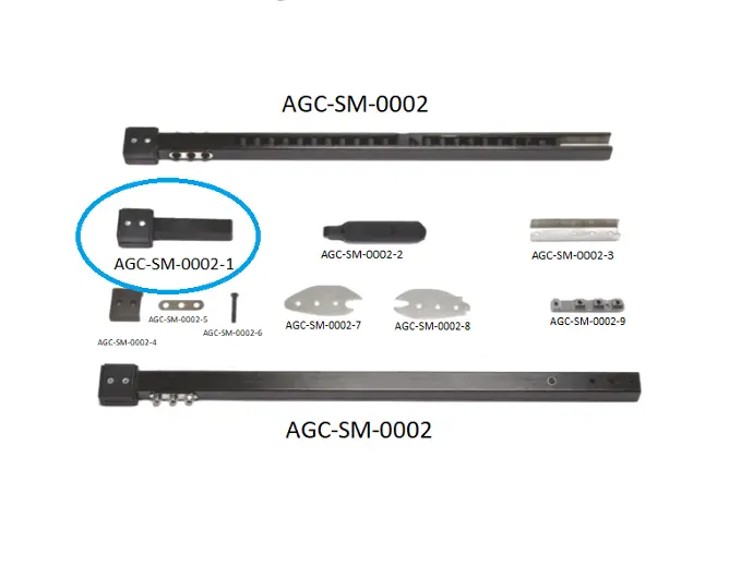 SCH 300 - 320 RAPIER ROD PARTS 1 / SCH 300-320 RAPİER ÇUBUĞU PARÇALARI 1
