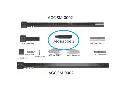 SCH 300 - 320 RAPIER ROD PARTS 2 / SCH 300-320 RAPİER ÇUBUĞU PARÇALARI 2