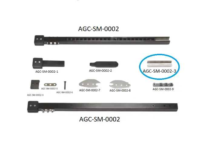 SCH 300 - 320 RAPIER ROD PARTS 3 / SCH 300-320 RAPİER ÇUBUĞU PARÇALARI 3