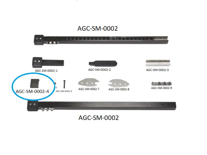 SCH 300 - 320 RAPIER ROD PARTS 4 / SCH 300-320 RAPİER ÇUBUĞU PARÇALARI 4