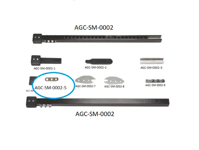SCH 300 - 320 RAPIER ROD PARTS 5 / SCH 300-320 RAPİER ÇUBUĞU PARÇALARI 5