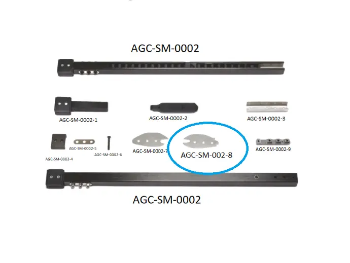 SCH 300 - 320 RAPIER ROD PARTS 8 / SCH 300-320 RAPİER ÇUBUĞU PARÇALARI 8