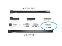 SCH 300 - 320 RAPIER ROD PARTS  9 / SCH 300-320 RAPİER ÇUBUĞU PARÇALARI 9