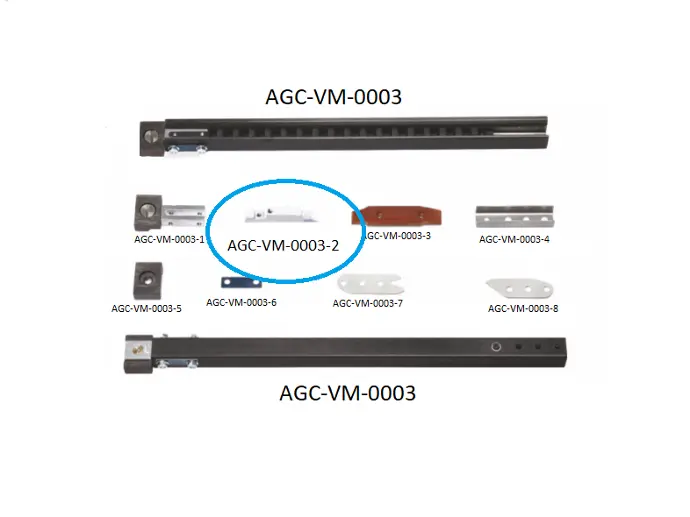 VDW CRP - HCP RAPIER ROD PARTS 2 / VDW CRP-HCP RAPİER ÇUBUĞU PARÇALARI  2