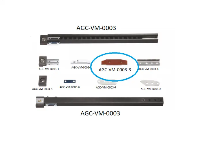 VDW CRP - HCP RAPIER ROD PARTS 3 / VDW CRP-HCP RAPİER ÇUBUĞU PARÇALARI  3