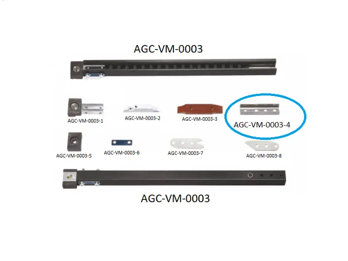 VDW CRP - HCP RAPIER ROD PARTS 4 / VDW CRP-HCP RAPİER ÇUBUĞU PARÇALARI 4 