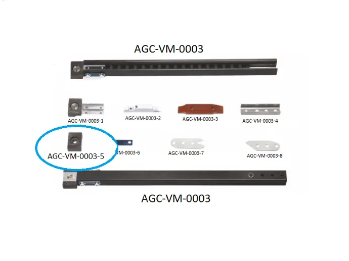 VDW CRP - HCP RAPIER ROD PARTS 5 / VDW CRP-HCP RAPİER ÇUBUĞU PARÇALARI 5