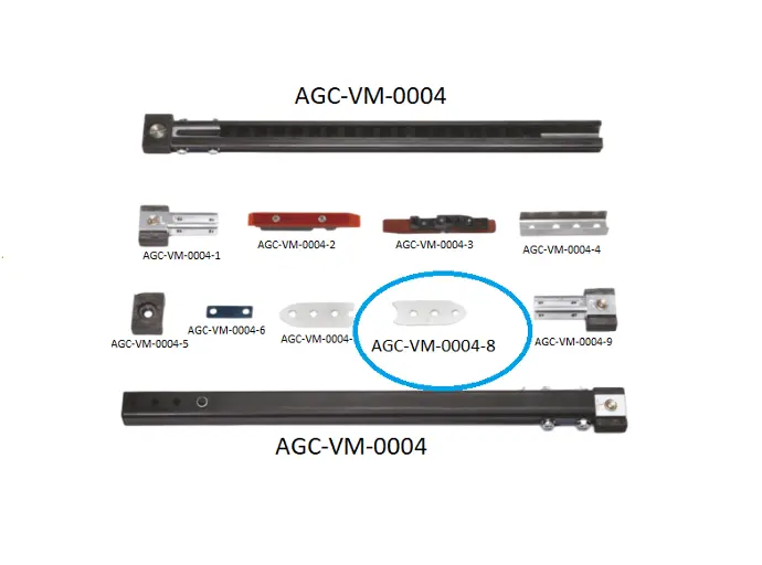 VDW CRX - CRM RAPIER ROD PARTS 8 / VDW CRX-CRM RAPİER ÇUBUĞU PARÇALARI 8 