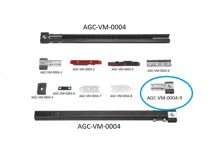 VDW CRX - CRM RAPIER ROD PARTS 9 / VDW CRX-CRM RAPİER ÇUBUĞU PARÇALARI 9