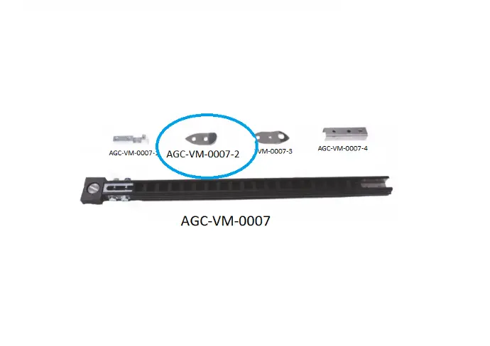 VDW 1000 - 1200 LEFT REED RAPIER ROD PARTS 2 / VDW 1000-1200 REED SOL RAPİER ÇUBUĞU PARÇALARI 2