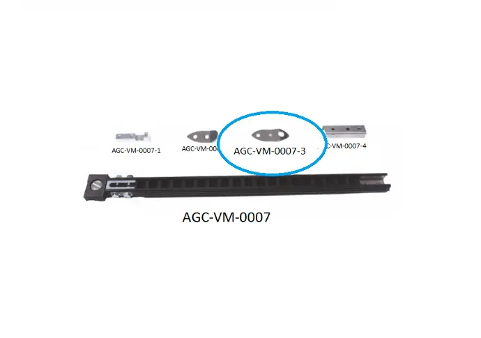 VDW 1000 - 1200 LEFT REED RAPIER ROD PARTS 3 / VDW 1000-1200 REED SOL RAPİER ÇUBUĞU PARÇALARI 3 