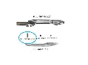 SCH ALPHA 300 - 320 LEFT RAPIER HEAD PARTS 1 / SCH ALPHA 300 - 320 SOL MEKİK PARÇALARI 1