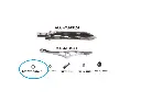 VDW 1000 - 1200 RIGHT REED RAPIER HEAD PARTS 2 / VDW 1000 - 1200 SAĞ MEKİK PARÇALARI 2