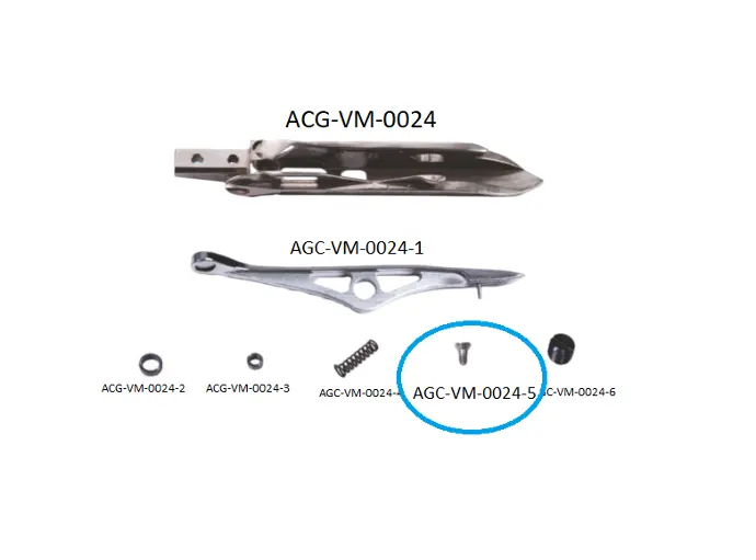 VDW 1000 - 1200 RIGHT REED RAPIER HEAD PARTS 5 / VDW 1000 - 1200 SAĞ MEKİK PARÇALARI 5