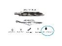 VDW 1000 - 1200 RIGHT REED RAPIER HEAD PARTS 6 / VDW 1000 - 1200 SAĞ MEKİK PARÇALARI 6 