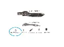 VDW 1000 - 1200 LEFT REED RAPIER HEAD PARTS 2 / VDW 1000 - 1200 SOL MEKİK PARÇALARI 2