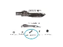 VDW 1000 - 1200 LEFT REED RAPIER HEAD PARTS 4 / VDW 1000 - 1200 SOL MEKİK PARÇALARI 4