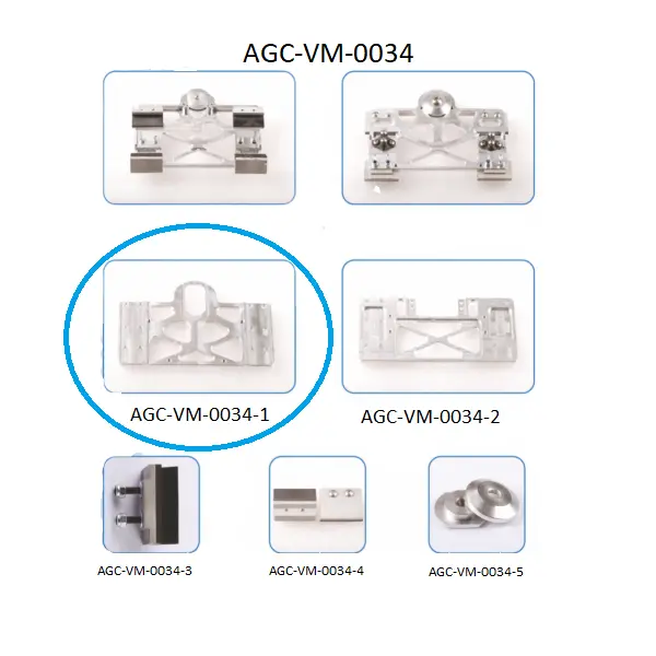 VDW RCI CD KNIFE CARRIAGE PARTS 1 / VDW RCI CD BIÇAK ARABASI PARÇALARI 1