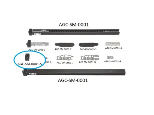SCH 360-400 RAPIER ROD PARTS 5 / SCH 360-400 RAPİER ÇUBUĞU PARÇALARI 5