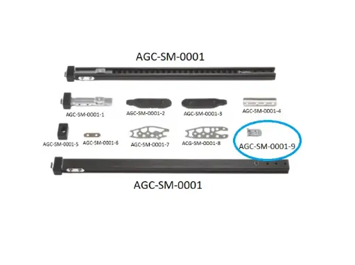 SCH 360-400 RAPIER ROD PARTS 9 / SCH 360-400 RAPİER ÇUBUĞU PARÇALARI 9