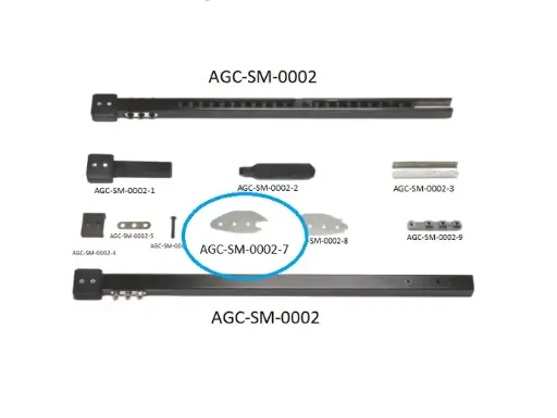 SCH 300 - 320 RAPIER ROD PARTS 7 / SCH 300-320 RAPİER ÇUBUĞU PARÇALARI 7
