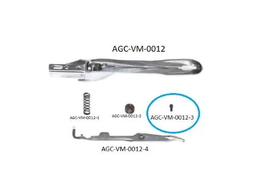 VDW CRX LEFT RAPIER HEAD PARTS 3 / VDW CRX SOL MEKİK PARÇALARI 3 