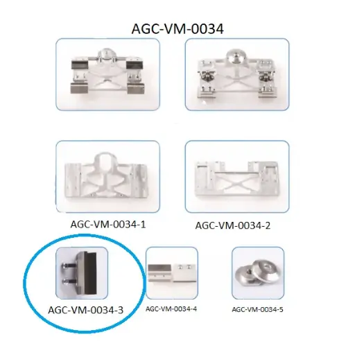 VDW RCI CD KNIFE CARRIAGE PARTS 3 / VDW RCI CD BIÇAK ARABASI PARÇALARI 3